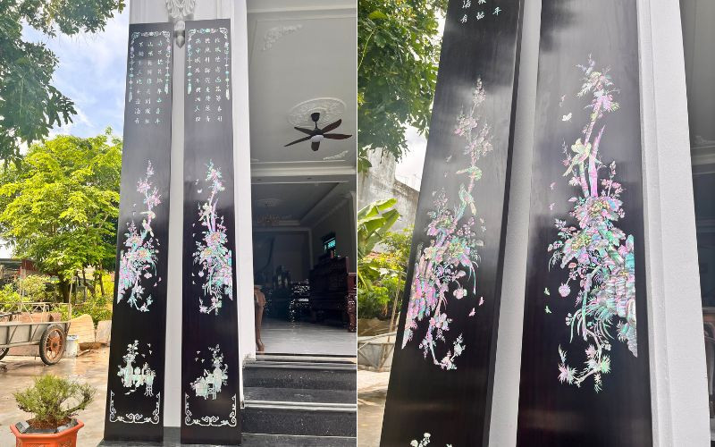 Câu đối trúc mai sum họp một nhà